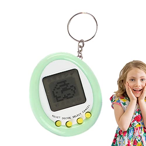 Elektronisches digitales Haustier-Schlüsselanhänger-Spiel - Nostalgischer virtueller elektronischer digitaler Haustier-Schlüsselanhänger - Haustier-Schlüsselanhänger, 90er Jahre, Handheld-Spiele, elek von Generisch