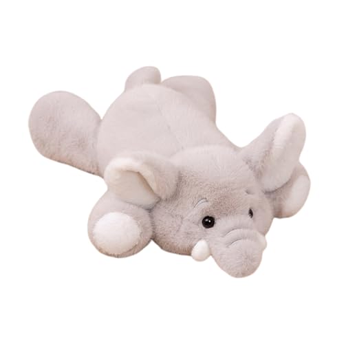 Elephant Stuffed Animal, Huggable Plush Doll, 11.81 inches Adorable Cotton Soft Snuggling Pillow Toy, Cuddly Plush Gift, Ideal for Birthday Christmas and Holiday Surprises von Generisch