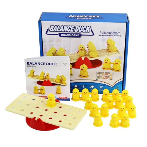 Enten-Balance-Spiel, Enten-Brettspiel - Brettspiel für 2 Spieler - Kreatives, einfach zu spielendes Tisch-Balancierspiel für Kinder und Erwachsene, Weihnachtsstrumpffüller für den Kindergarten Enten-Balance-Spiel, Enten-Brettspiel - Brettspiel für 2 Spieler - Kreatives, einfach zu spielendes Tisch-Balancierspiel für Kinder und Erwachsene, Weihnachtsstrumpffüller für den Kindergarten von Generisch