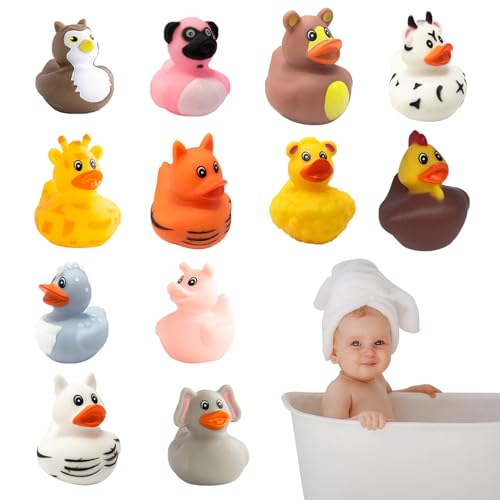 Entenbadspielzeug | Badewater Wasserspielzeug | Mini Gummi Duckie Toys | Schwimmende Entenkinderkartoon | Lustiges und süßes Spielzeug für Badewanne, , Dusche, Pool geeignet Entenbadspielzeug | Badewater Wasserspielzeug | Mini Gummi Duckie Toys | Schwimmende Entenkinderkartoon | Lustiges und süßes Spielzeug für Badewanne, , Dusche, Pool geeignet von Generisch