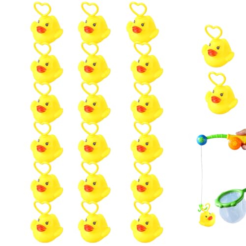 Entenfischerei, Fischereispiel für Kinder | Schwimmende Badspielzeug 20 Stücke | Fun Carnival Game für Kinder Baby Mädchen sensorische Entwicklung Party Entenfischerei, Fischereispiel für Kinder | Schwimmende Badspielzeug 20 Stücke | Fun Carnival Game für Kinder Baby Mädchen sensorische Entwicklung Party von Generisch