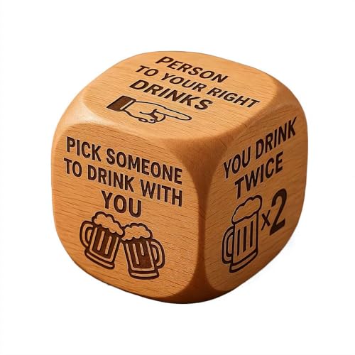 Entscheidungswürfel aus Holz mit 6 gravierten Quiltaufgaben, Enthusiasten, kreatives Werkzeug für Quilt-Projekte, handgefertigtes lustiges Nähgeschenk für Quilter, Näher und Bastelliebhaber Entscheidungswürfel aus Holz mit 6 gravierten Quiltaufgaben, Enthusiasten, kreatives Werkzeug für Quilt-Projekte, handgefertigtes lustiges Nähgeschenk für Quilter, Näher und Bastelliebhaber von Generisch