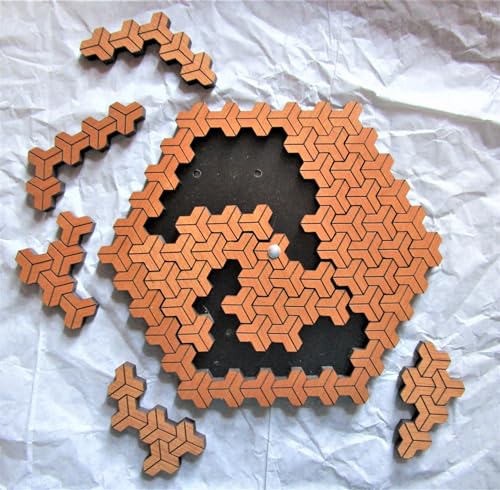 Eschercubes aus Holz Logikpuzzle Puzzle Holzpuzzle von Generisch