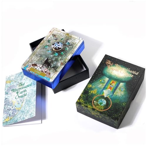 Explore the Illuminated Earth Orakel - Premium Orakel Card Deck in a Gilded Tin Box von Generisch
