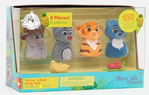FURRY T Friends Familienpackung Dschungelfiguren Akela Baloo Shere Khan Junior Buch - F TALE FURRY T Friends Familienpackung Dschungelfiguren Akela Baloo Shere Khan Junior Buch - F TALE von Generisch