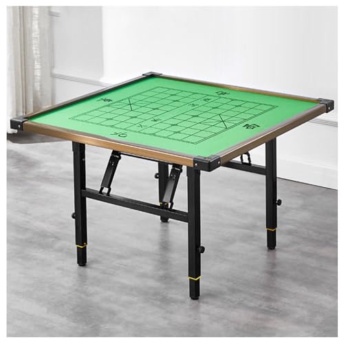 Faltbarer Mahjong Tisch mit grüner Spielfläche und Schublade, tragbarer Spieltisch für Mahjong, Domino, Poker und Kartenspiele Faltbarer Mahjong Tisch mit grüner Spielfläche und Schublade, tragbarer Spieltisch für Mahjong, Domino, Poker und Kartenspiele von Generisch
