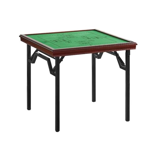 Faltbarer Spieltisch mit Schublade – tragbare Oberfläche für Mahjong, Domino, Poker und Kartenspiele von Generisch