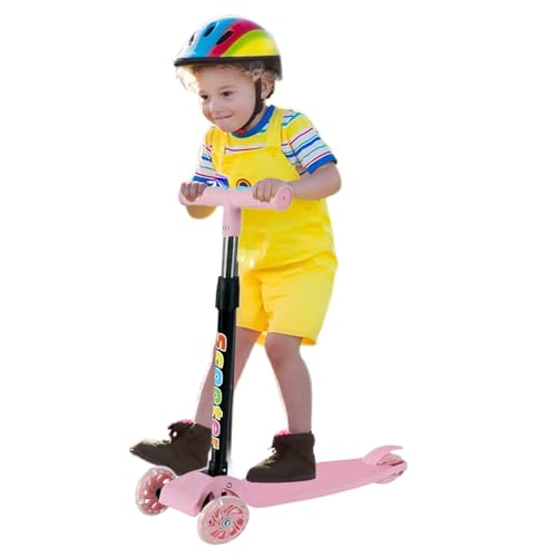 Faltbares Kinder Dreirad Blinkrad | Faltbarer 3-Rad-Roller | LED Blinkrad | Bequem zu verstauen | Rutschfest | Für 2-8 Jahre Mädchen Outdoor Faltbares Kinder Dreirad Blinkrad | Faltbarer 3-Rad-Roller | LED Blinkrad | Bequem zu verstauen | Rutschfest | Für 2-8 Jahre Mädchen Outdoor von Generisch