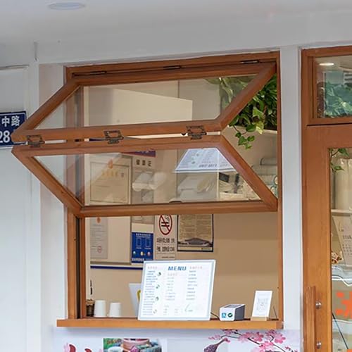 Faltbares verschiebbares Konzessionsfenster, vertikales Spielhaus für Lebensmittel-LKW, Cafés und Restaurants, langlebiges Servierfenster für Haushalt, Außenbereich, 90 x 60 cm Faltbares verschiebbares Konzessionsfenster, vertikales Spielhaus für Lebensmittel-LKW, Cafés und Restaurants, langlebiges Servierfenster für Haushalt, Außenbereich, 90 x 60 cm von Generisch