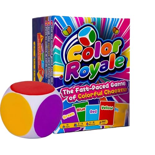 Familienkartenspiel | Schnelles Kartenspiel | Farben-Anlegespiel Für Paare Schüler Jugendliche Erwachsene | Strategisches Gesellschaftsspiel Für Partys Campingabende von Generisch