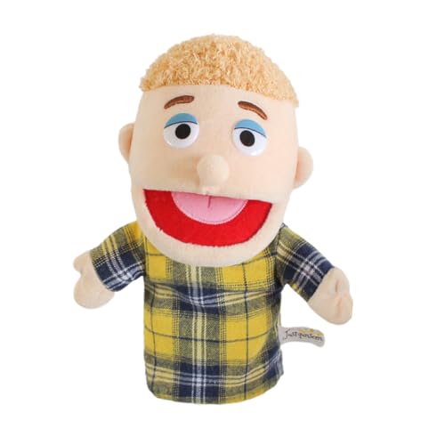 Family Puppet Set - Großvater Plüschfigur, lebensechte weiche Puppe | Bequemer beweglicher Mund ausgestopfter Charakter, einfallsreiches Rollenspiel -Lernspielzeug für Kleinkinder Kinder Teenager Lern Family Puppet Set - Großvater Plüschfigur, lebensechte weiche Puppe | Bequemer beweglicher Mund ausgestopfter Charakter, einfallsreiches Rollenspiel -Lernspielzeug für Kleinkinder Kinder Teenager Lern von Generisch