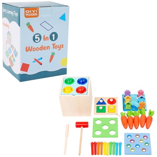 Farbsortier- Und Stapelungspassspielzeug - Holzform Sorter Spielzeug | Farbform Holzspiel Matching Toys | Tragbares Bildungslernen Feinmotorischer Fähigkeiten Spielzeug Für Kinder Farbsortier- Und Stapelungspassspielzeug - Holzform Sorter Spielzeug | Farbform Holzspiel Matching Toys | Tragbares Bildungslernen Feinmotorischer Fähigkeiten Spielzeug Für Kinder von Generisch