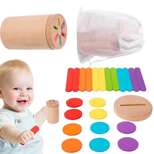 Farbsortierspielzeug aus, sensorisches Holzspielzeug für Kleinkinder,Helles Kleinkindspielzeug, sensorisches Spielzeug | Farbsortierspielzeug mit Kordelzugbeutel aus für Halloween, Weihnachten, N Farbsortierspielzeug aus, sensorisches Holzspielzeug für Kleinkinder,Helles Kleinkindspielzeug, sensorisches Spielzeug | Farbsortierspielzeug mit Kordelzugbeutel aus für Halloween, Weihnachten, N von Generisch