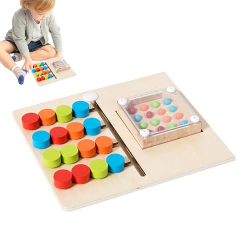 Farbübereinstimmung Dia-Puzzle - Tragbares Farbsortierungshain | Lustiges Puzzle Gleiten Schlacht Ausgewogene Reise Für Reisen Spielzeug Rag von Generisch