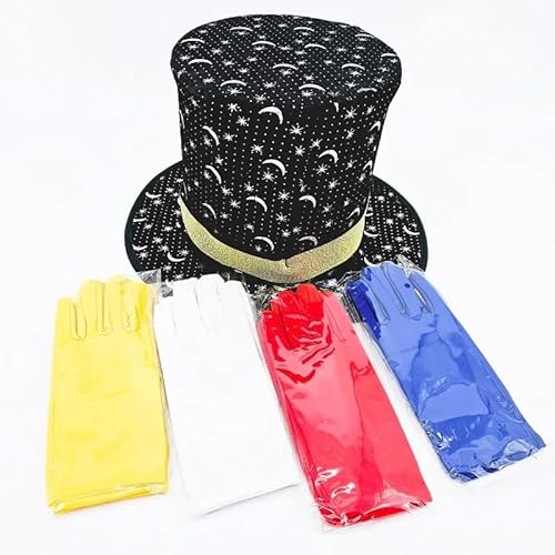 Farbwechsel-Handschuhe, mehrfacher Schnellwechsel mit Handschuhen – Bühnen-Zaubertrick-Zauberer-Zubehör, Gimmick-Komödie Magia Requisiten Farbwechsel-Handschuhe, mehrfacher Schnellwechsel mit Handschuhen – Bühnen-Zaubertrick-Zauberer-Zubehör, Gimmick-Komödie Magia Requisiten von Generisch