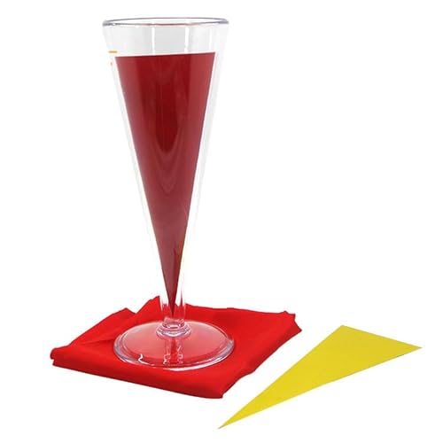 Farbwechselndes Cocktailglas – Großes PVC-Farbwechselglas für Bühnenauftritte – Zaubertrick mit Seidenschal für Cocktail-Shows Farbwechselndes Cocktailglas – Großes PVC-Farbwechselglas für Bühnenauftritte – Zaubertrick mit Seidenschal für Cocktail-Shows von Generisch