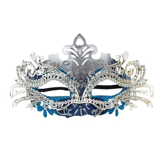 Faschingskostüm Outfit für Damen Karneval Masken Kostüme Paare Party Venezianischer Ball Zubehör Karneval 2025 Stirnbänder Maske Karneval Dekor Maskerade Kostüme Kopfschmuck von Generisch