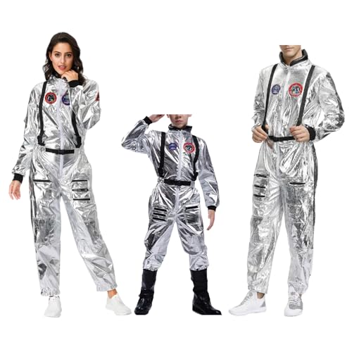 Faschingskostüme Kinder, Role Play, Astronauten Kostüm Familie Set Space Kostüm Karneval Alien Kostüm Couple Faschingskostüme Overall Astronaut Kostüm Cosplay Weltall Jumpsuit Elegant Silvester Outfit Faschingskostüme Kinder, Role Play, Astronauten Kostüm Familie Set Space Kostüm Karneval Alien Kostüm Couple Faschingskostüme Overall Astronaut Kostüm Cosplay Weltall Jumpsuit Elegant Silvester Outfit von Generisch