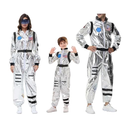 Faschingskostüme Kinder, Role Play, Astronauten Kostüm Familie Set Space Kostüm Karneval Alien Kostüm Couple Faschingskostüme Overall Astronaut Kostüm Cosplay Weltall Jumpsuit Elegant Silvester Outfit Faschingskostüme Kinder, Role Play, Astronauten Kostüm Familie Set Space Kostüm Karneval Alien Kostüm Couple Faschingskostüme Overall Astronaut Kostüm Cosplay Weltall Jumpsuit Elegant Silvester Outfit von Generisch