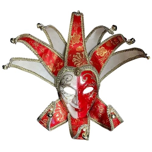 Faschingsmaske für Frau Cosplay Narren Venezianische Maske Kostüm Partyzubehör Ball Outfit Karneval Masken Ballmaske Karneval Fasching Maske Maskerade Maske Kostüme Ballkostüm Faschingsmaske für Frau Cosplay Narren Venezianische Maske Kostüm Partyzubehör Ball Outfit Karneval Masken Ballmaske Karneval Fasching Maske Maskerade Maske Kostüme Ballkostüm von Generisch