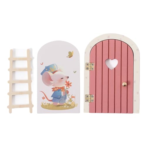 Feentür-Zubehör – Miniatur-Holzgarten, , Heimdekoration, skurrile Wandhalterung, Fantasie-Spielhaus für Kinderzimmer, Klassenzimmer, Kinderzimmer, Innen- und Außenbereich, Landschaftsdesign Feentür-Zubehör – Miniatur-Holzgarten, , Heimdekoration, skurrile Wandhalterung, Fantasie-Spielhaus für Kinderzimmer, Klassenzimmer, Kinderzimmer, Innen- und Außenbereich, Landschaftsdesign von Generisch