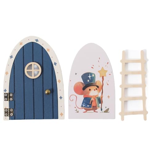Feentür aus Holz, kleine Haustüren aus Holz – Heimdekoration für Fenster, Schulzimmer, Büro, Schlafsaal, Erntedankfest, Weihnachtsdekoration Feentür aus Holz, kleine Haustüren aus Holz – Heimdekoration für Fenster, Schulzimmer, Büro, Schlafsaal, Erntedankfest, Weihnachtsdekoration von Generisch