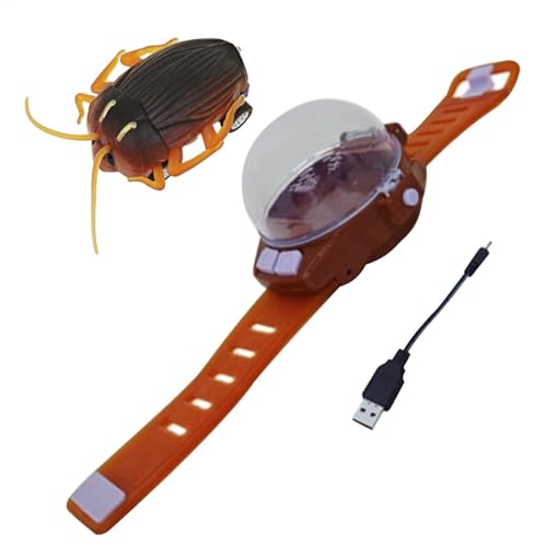 Fernbedienungs -Uhr -Auto - tragbares RC -Spielzeug, USB -Ladungs ​​-Armband Rennfahrer | Wiederaufladbares kleines Stuntfahrzeug, Fernrennwagen, interaktives Geschenk für Kinder im Freien im Freien i von Generisch