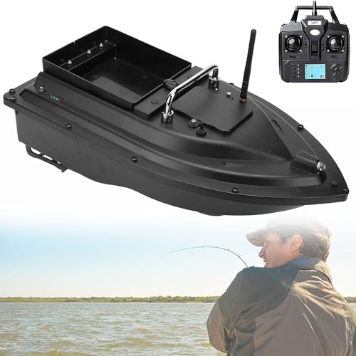 Ferngesteuertes Angelköderboot mit großer Reichweite 500 m, hohe Kapazität 19000 mAh Akku, Nachtlicht für Nachtangeln, inklusive praktischer Tragetasche Ferngesteuertes Angelköderboot mit großer Reichweite 500 m, hohe Kapazität 19000 mAh Akku, Nachtlicht für Nachtangeln, inklusive praktischer Tragetasche von Generisch