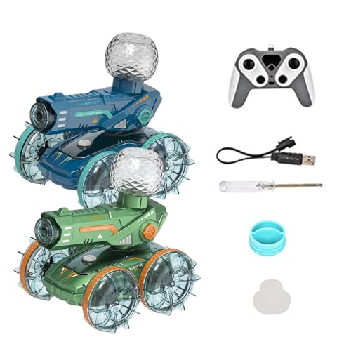 Fernlenkauto - Outdoor RC Boote & Geländefahrzeuge,Geschwindigkeitsregulierbares RC-Auto Mit LED-Beleuchtung Und Wasserfunktion Für -Rallye Garten-Drifts Und Teichrennen Fernlenkauto - Outdoor RC Boote & Geländefahrzeuge,Geschwindigkeitsregulierbares RC-Auto Mit LED-Beleuchtung Und Wasserfunktion Für -Rallye Garten-Drifts Und Teichrennen von Generisch