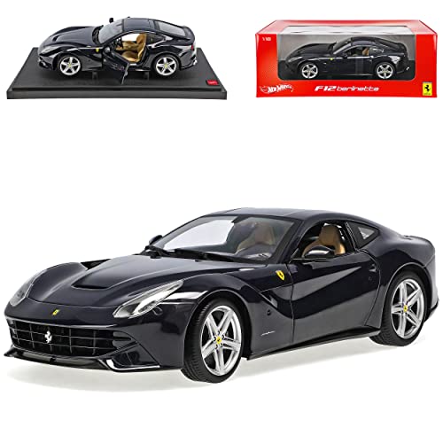 Ferrari F12 Berlinetta Pozzi Blau Ab 2012 Coupe 1/18 Modell Auto von Generisch