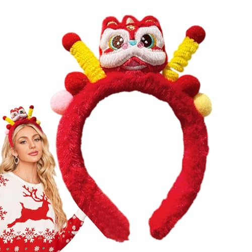 Festliche Stirnbänder für Kinder – stilvolles festliches Accessoire für Mondfeiern, Party-Haarband, traditioneller chinesischer Kopfschmuck, dekoratives Stirnband für Neujahrsveranstaltungen von Generisch