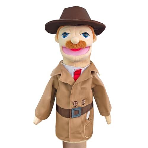 Feuerwehrmann-Puppe – Kreative Handpuppe, Interaktives Puppenspielset | Koch, Feuerwehrmann, Bauer, Arbeiter, Detektiv, Arzt, Gefülltes Plüschtier, Lernspielzeug Für Kinder, Weiche Lernpuppen, Rollens Feuerwehrmann-Puppe – Kreative Handpuppe, Interaktives Puppenspielset | Koch, Feuerwehrmann, Bauer, Arbeiter, Detektiv, Arzt, Gefülltes Plüschtier, Lernspielzeug Für Kinder, Weiche Lernpuppen, Rollens von Generisch