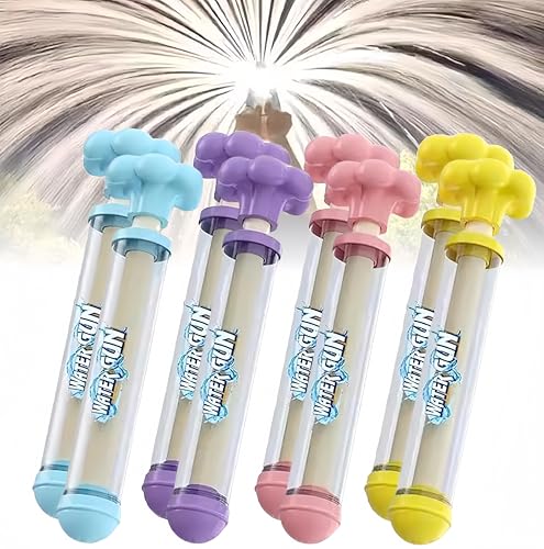 Feuerwerk-Wasserpistole, Feuerwerk-Wasserspritze, Hochdruck-Spritzspielzeug, Romantisches Spritzgerät, Interaktives Poolspiel für Paare, Spielplatz, Partyunterhaltung (8 STÜCK) von Generisch