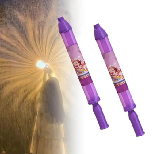Feuerwerks-Wasserpistole, romantischer Wasserkocher, Romantisches Feuerwerks-Wassersprühspielzeug, Feuerwerks-Wasserpistole, Wasserpistole, farbige Wassersprühpistole für Kinder (2 Stück * Lila) von Generisch
