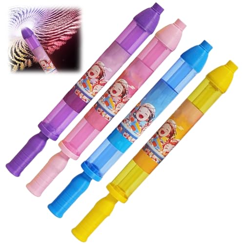 Feuerwerks Wasserpistole Romantische Wasserbauer, Firework Water Gun, Spritzpistolen Wassersprühspielzeug Im Feuerwerksstil Für Den Pool, Partyunterhaltung Water Squirter (4 Stück) von Generisch