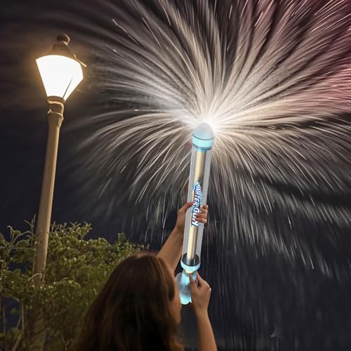 Feuerwerks Wasserpistole Spielzeug, Romantisches Feuerwerk-Effekt-Wasserspritze Wassersprühspielzeug für Paare Familie Freunde Strand Spielplatz Poolpartys von Generisch