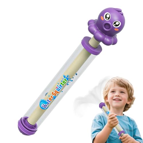 Feuerwerks-Wasserpistole für Kinder, Wassersprühspielzeug im romantischen Feuerwerksstil, Wasserspritzpistole mit Cartoon-Oktopus-Motiv, ausziehbares Hochdruck-Sprinkler-Sprühspielzeug für Poolpartys Feuerwerks-Wasserpistole für Kinder, Wassersprühspielzeug im romantischen Feuerwerksstil, Wasserspritzpistole mit Cartoon-Oktopus-Motiv, ausziehbares Hochdruck-Sprinkler-Sprühspielzeug für Poolpartys von Generisch