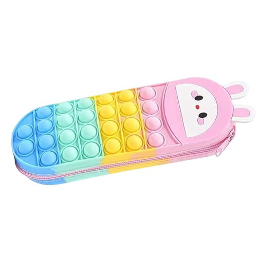 Fidget-Federmäppchen | Push-Pop-Bleistifttasche | verstellbarer Riemen | interaktive sensorische Stifttasche | Lustiges Silikon-Kugelschreiberregal für Jungen und Mädchen, Schulbedarf, Zuhause, Reisen Fidget-Federmäppchen | Push-Pop-Bleistifttasche | verstellbarer Riemen | interaktive sensorische Stifttasche | Lustiges Silikon-Kugelschreiberregal für Jungen und Mädchen, Schulbedarf, Zuhause, Reisen von Generisch