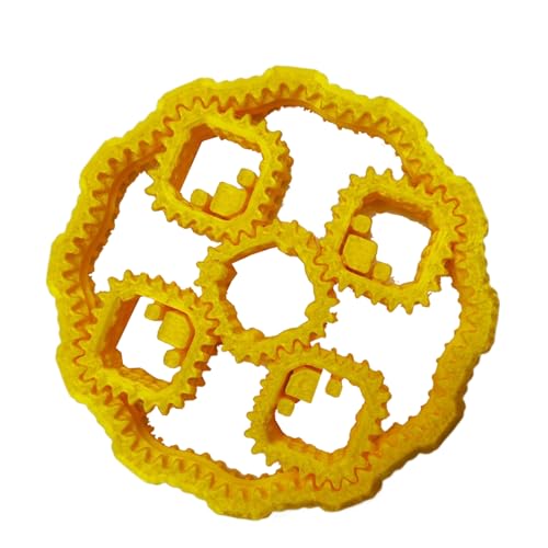 Fidget Gear Toy, Small Sensory Planetary Gear, Portable Stress Relief Artifact, Fingertip Gyroscope for Indoor Outdoor Adults Men Women, Teens, Reducing, Spinner Plaything von Generisch