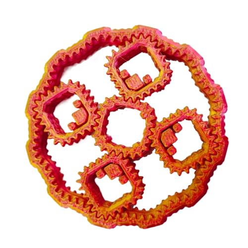 Fidget Gear Toy, Small Sensory Planetary Gear, Portable Stress Relief Artifact, Fingertip Gyroscope for Indoor Outdoor Adults Men Women, Teens, Reducing, Spinner Plaything Fidget Gear Toy, Small Sensory Planetary Gear, Portable Stress Relief Artifact, Fingertip Gyroscope for Indoor Outdoor Adults Men Women, Teens, Reducing, Spinner Plaything von Generisch