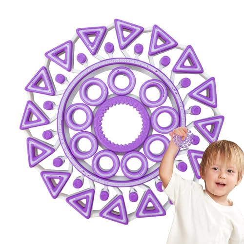 Fidget Gear Toy, Small Sensory Spinner, Concentration Play, 5.35x3.82in Portable Gyroscope Stress Relief Tool, Versatile Handheld Fidget Artifact for Kids, Work, Study, Aid Fidget Gear Toy, Small Sensory Spinner, Concentration Play, 5.35x3.82in Portable Gyroscope Stress Relief Tool, Versatile Handheld Fidget Artifact for Kids, Work, Study, Aid von Generisch