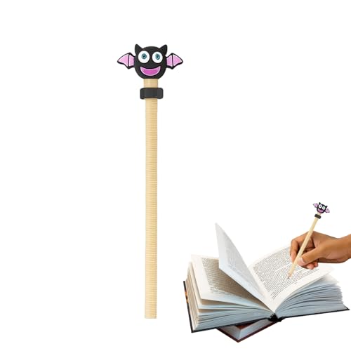 Fidget Pencil,Holz Halloween Bleistift Fidgets Mit Mutter - Lernbedarf Sensorikstift Für Teenager Schüler Mädchen Bibliothek Klassenraum Schule Homeoffice Fidget Pencil,Holz Halloween Bleistift Fidgets Mit Mutter - Lernbedarf Sensorikstift Für Teenager Schüler Mädchen Bibliothek Klassenraum Schule Homeoffice von Generisch