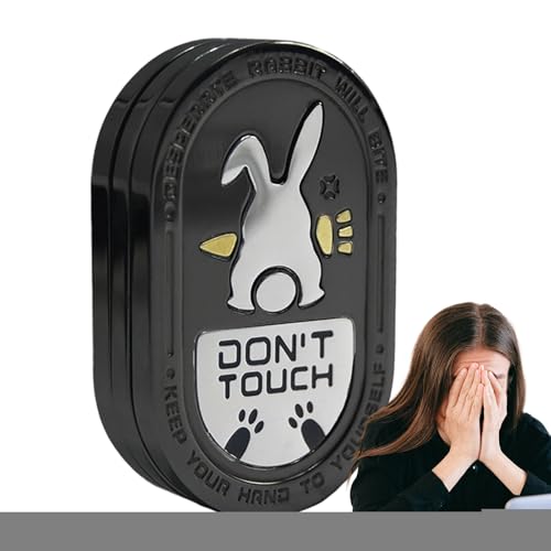 Fidget Slider, Rabbit Push Slide, Clicking Sound, Anti Stress Calming Metal Fidget, Portable 1 Piece, Ideal for Men, Teens, Kids, Travel, Classroom, and Relaxation Use Fidget Slider, Rabbit Push Slide, Clicking Sound, Anti Stress Calming Metal Fidget, Portable 1 Piece, Ideal for Men, Teens, Kids, Travel, Classroom, and Relaxation Use von Generisch