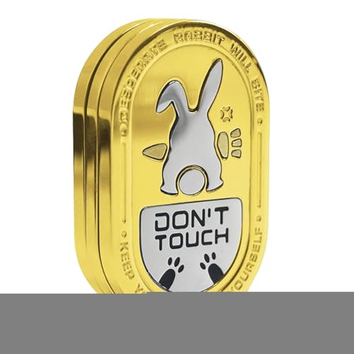 Fidget Slider, Rabbit Push Slide, Clicking Sound Feature, Anti Stress Metal Build, Calming Toy for Men, Women, Teens, Kids, Travel, Classroom, School, Relaxation, and Workplace, 1.98x1.22 inches Fidget Slider, Rabbit Push Slide, Clicking Sound Feature, Anti Stress Metal Build, Calming Toy for Men, Women, Teens, Kids, Travel, Classroom, School, Relaxation, and Workplace, 1.98x1.22 inches von Generisch