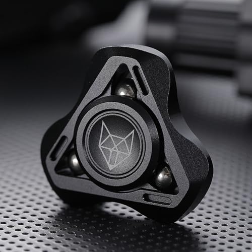 Fidget Spinner Metall Edelstahl mit leisen Lagern für Angstlinderung - Leuchtende Design für Erwachsene und Männer Fidget Spinner Metall Edelstahl mit leisen Lagern für Angstlinderung - Leuchtende Design für Erwachsene und Männer von Generisch