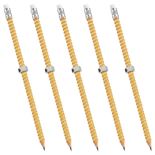 Fidget Stift, Gewindestifte, 5pc Bleistifte Stressabbauende Drehstifte, Linderung Von Ängsten Und Konzentration Verbessern Für Schüler Fidget Stift, Gewindestifte, 5pc Bleistifte Stressabbauende Drehstifte, Linderung Von Ängsten Und Konzentration Verbessern Für Schüler von Generisch