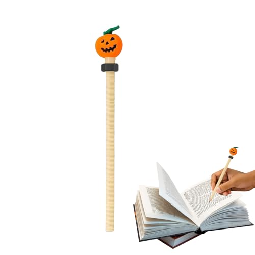 Fidget Stift Für Erwachsene - Holz Halloween Bleistift Fidgets Mit Mutter,Lernbedarf Sensorikstift Für Teenager Schüler Mädchen Bibliothek Klassenraum Schule Homeoffice Fidget Stift Für Erwachsene - Holz Halloween Bleistift Fidgets Mit Mutter,Lernbedarf Sensorikstift Für Teenager Schüler Mädchen Bibliothek Klassenraum Schule Homeoffice von Generisch