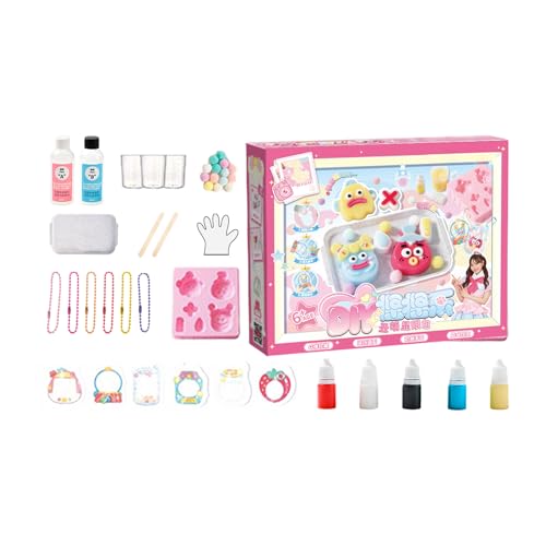Fidget Toy, Squeeze Craft, Calming Handmade Set with Portable Pinching Tool, Stress Relief Activity for Kids Adults Creativity Play Therapys Use, 11.89x9.84x2.36 inches Fidget Toy, Squeeze Craft, Calming Handmade Set with Portable Pinching Tool, Stress Relief Activity for Kids Adults Creativity Play Therapys Use, 11.89x9.84x2.36 inches von Generisch