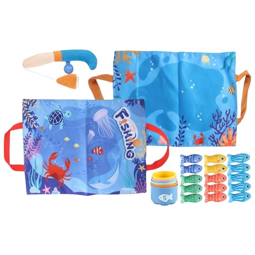 Filzfischereispiel, mit interaktives Sortierstoffdesign, 60x29cm, Kleinkindfischerei, Stapelbecher -Lernspielset, Bildungswert, für Badewanne, Pool oder Party Filzfischereispiel, mit interaktives Sortierstoffdesign, 60x29cm, Kleinkindfischerei, Stapelbecher -Lernspielset, Bildungswert, für Badewanne, Pool oder Party von Generisch