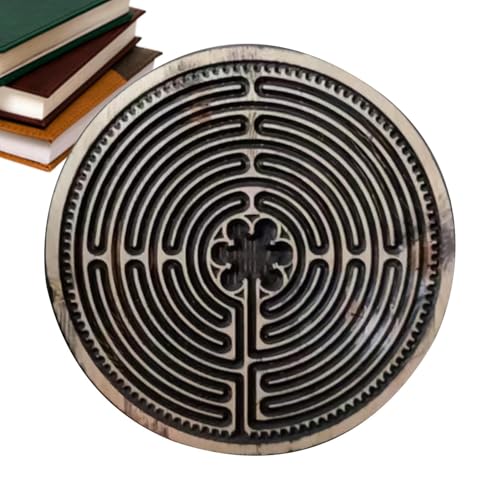 Finger -Labyrinth -Board - Tragbares Und Robustes Holzfinger -Labyrinth, Bildungskindaktivitätsbehörde | Spaß Lernen Holzlabyrinth Labyrinth, Logik -Puzzlespiel, Hirnteaser Für, Mädchen, Kinder von Generisch